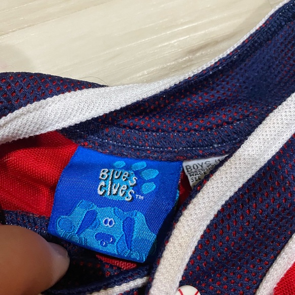 Blue’s Clues Baseball Jersey 18M Toddler Red Nickelodeon Blue’s Team Shirt - Picture 4 of 7
